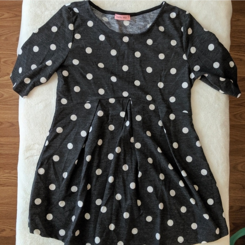 Hello Miz Polka Dot Top